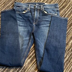 rag & bone Women's Skinny Jeans - Dark Blue